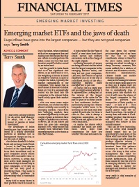 Emerging market ETFs and the jaws of death FT February 2017