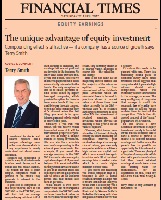 The Unique Advantage of Equity Investing